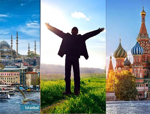 Russian Prime Minister Vladimir Putin (C) casts his vote on an electronic ballot box in a polling station in Moscow March 4, 2012.  Putin sought a convincing victory in Russia's presidential election on Sunday to strengthen his hand in dealing with the biggest opposition protests since he rose to power 12 years ago. REUTERS/Alexei Nikolsky/RIA Novosti/Pool (RUSSIA - Tags: POLITICS ELECTIONS) THIS IMAGE HAS BEEN SUPPLIED BY A THIRD PARTY. IT IS DISTRIBUTED, EXACTLY AS RECEIVED BY REUTERS, AS A SERVICE TO CLIENTS. FOR EDITORIAL USE ONLY. NOT FOR SALE FOR MARKETING OR ADVERTISING CAMPAIGNS